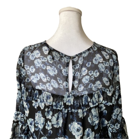 Lucky Brand Boho Floral Blouse - Picture 8 of 15